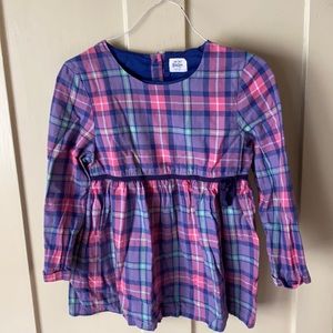Girls plaid shirt